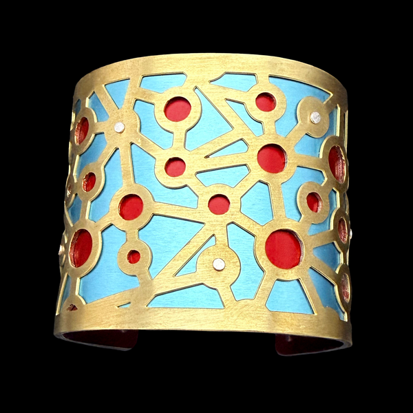 Large Cuffs Handmade by New Orleans Jewelry Artist Gogo Borgerding