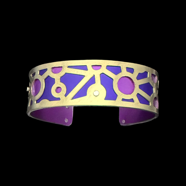 ATOMS CUFF EXTRA SMALL BRASS TWO-TONE