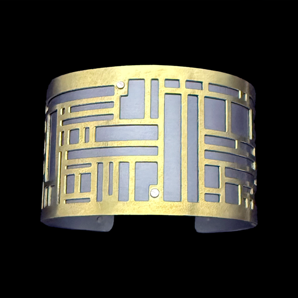 LLOYD CUFF MEDIUM BRASS