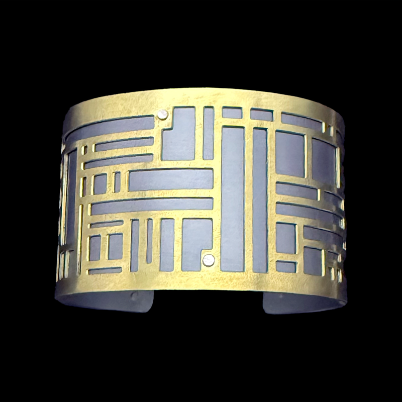LLOYD CUFF MEDIUM BRASS