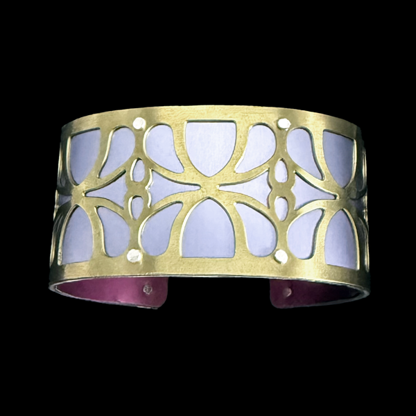 PETAL CUFF SMALL BRASS