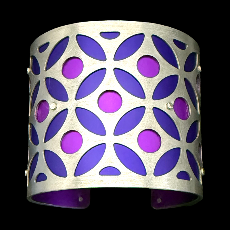 BULLSEYE CUFF TWO-TONE LARGE