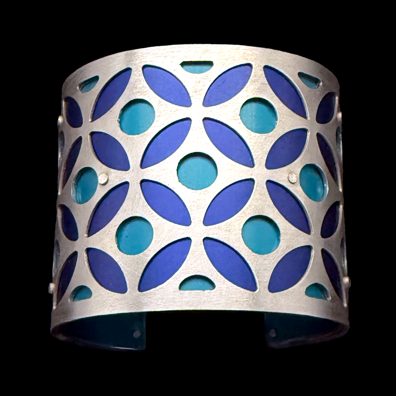 BULLSEYE CUFF TWO-TONE LARGE