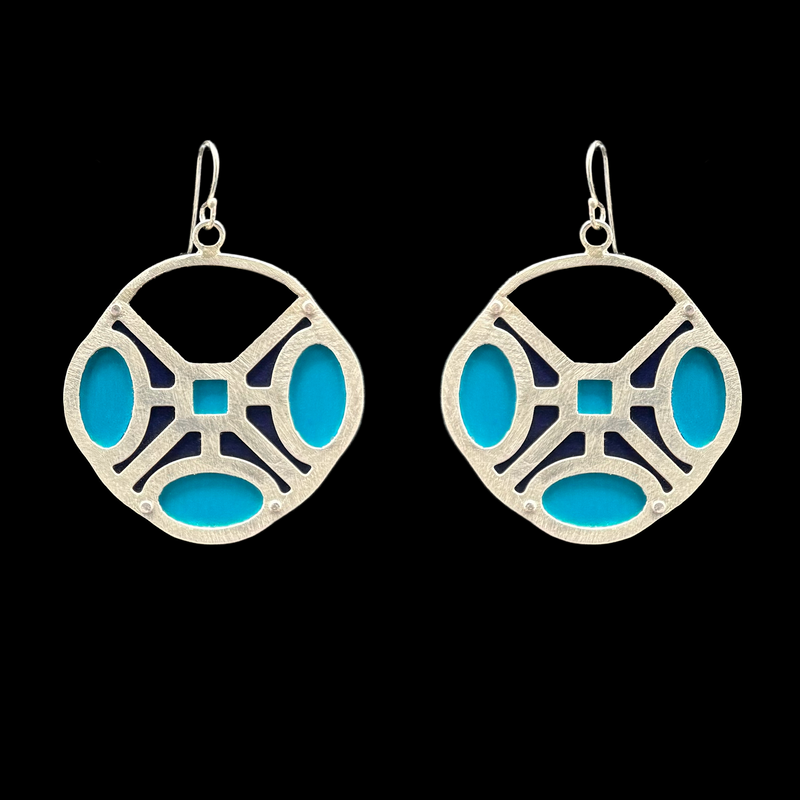DECO MOD HOLLYWOOD EARRINGS