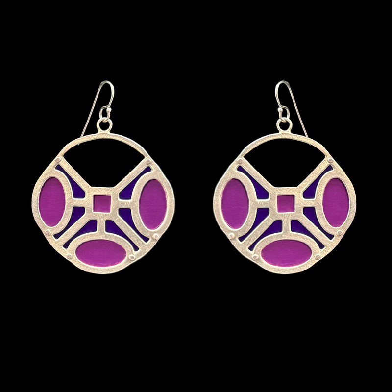DECO MOD HOLLYWOOD EARRINGS