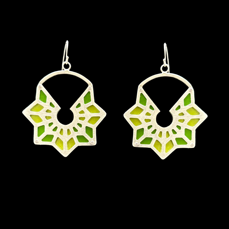 DECO MOD SPIKE EARRINGS