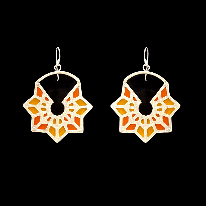 DECO MOD SPIKE EARRINGS