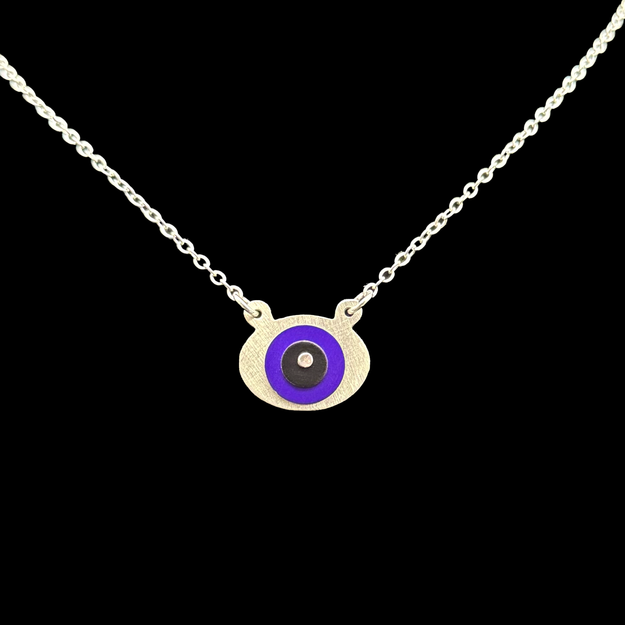 EVIL EYE CHARM NECKLACE – Gogo Jewelry - Main Image