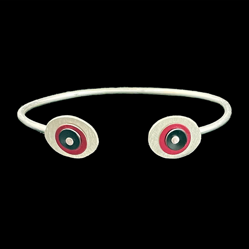 LOS OJOS BANGLE CUFF - SMALL/MEDIUM