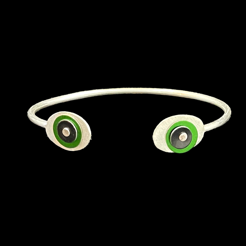 LOS OJOS BANGLE CUFF - SMALL/MEDIUM