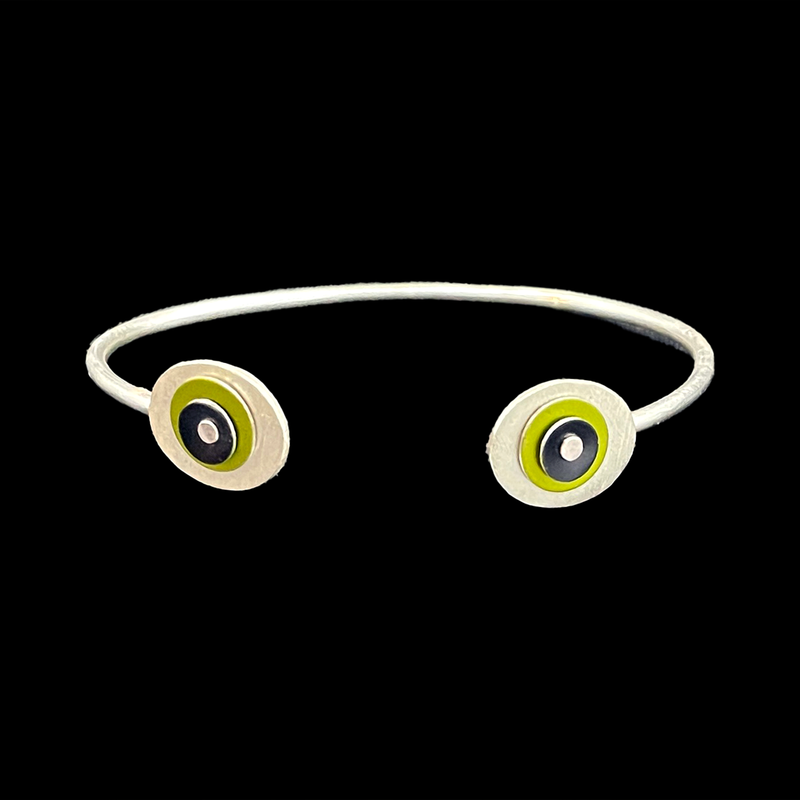 LOS OJOS BANGLE CUFF - SMALL/MEDIUM