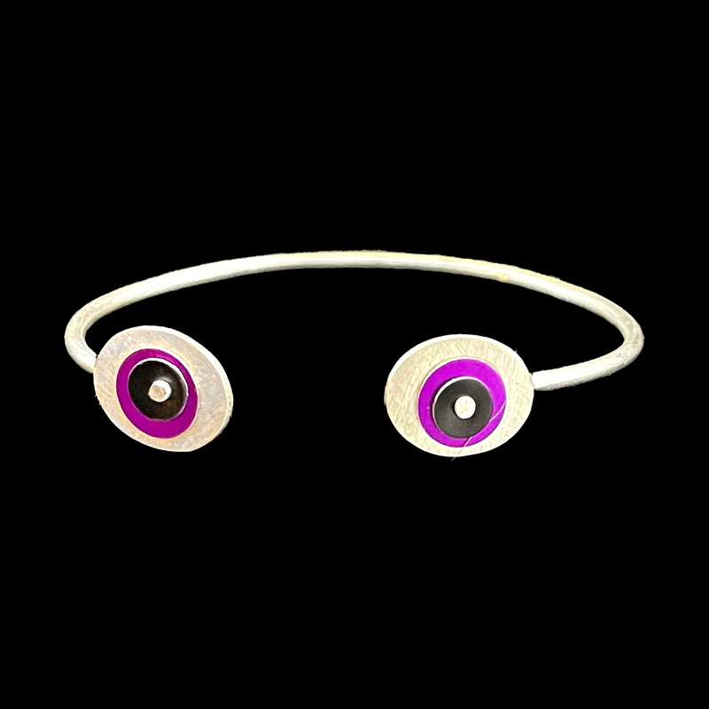 LOS OJOS BANGLE CUFF - SMALL/MEDIUM