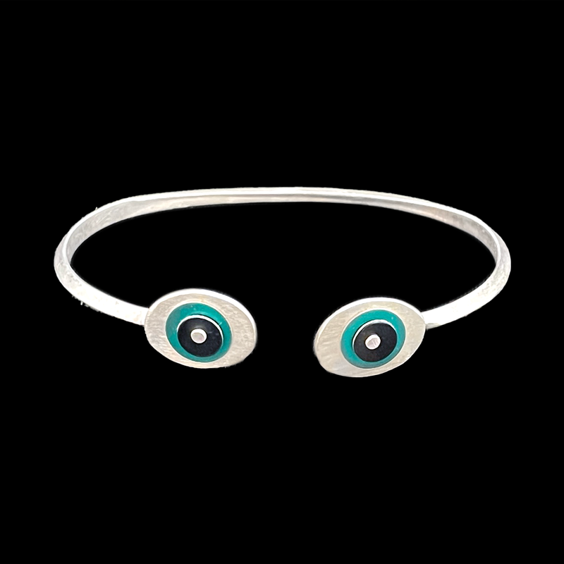 LOS OJOS BANGLE CUFF - SMALL/MEDIUM