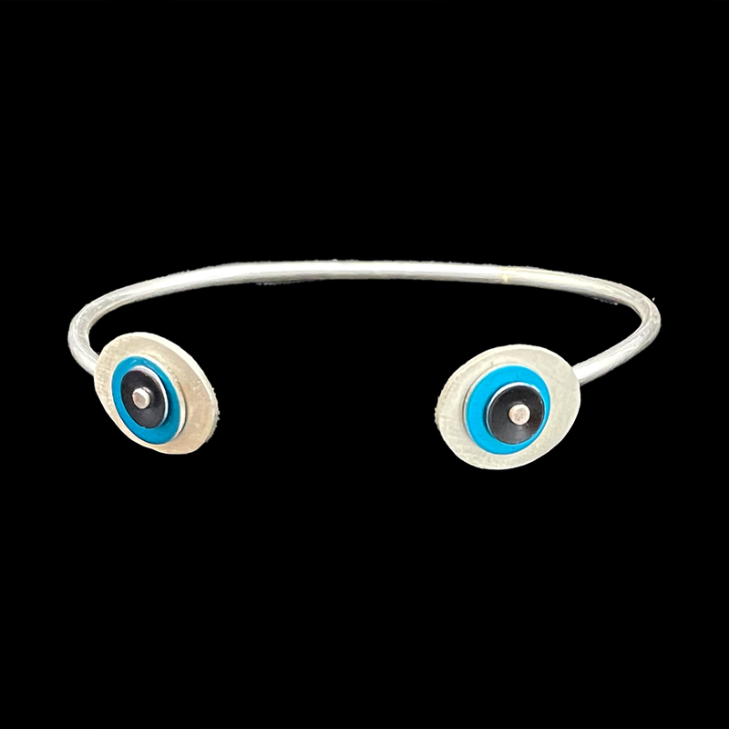 LOS OJOS BANGLE CUFF - SMALL/MEDIUM