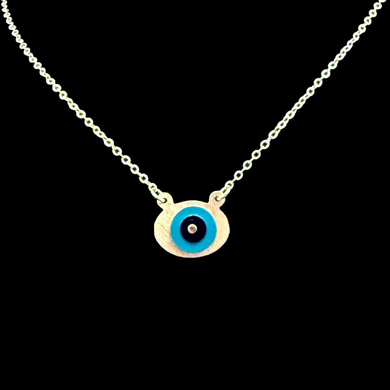 EVIL EYE CHARM NECKLACE