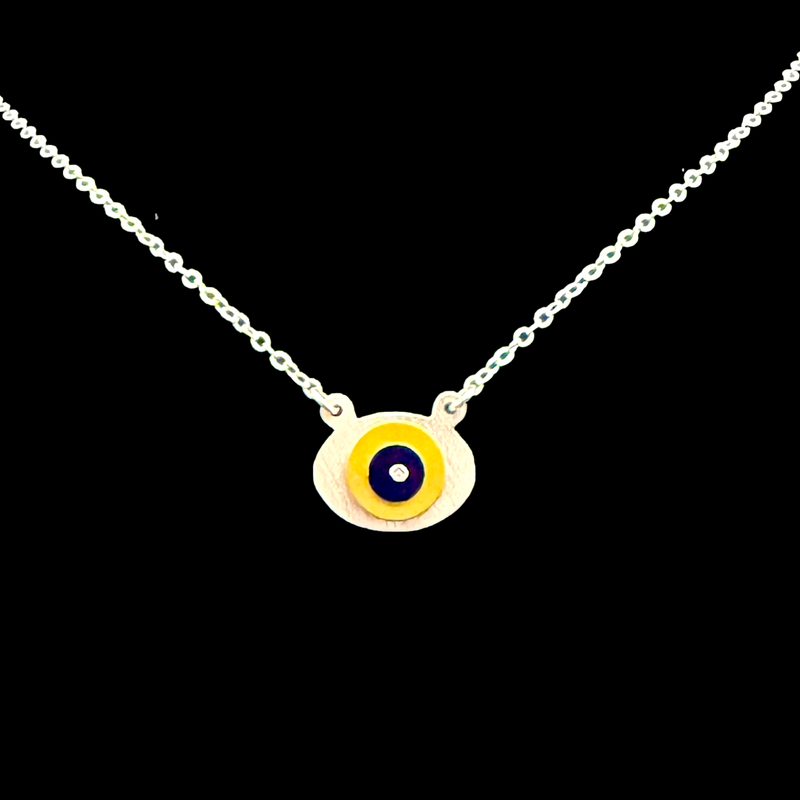 EVIL EYE CHARM NECKLACE