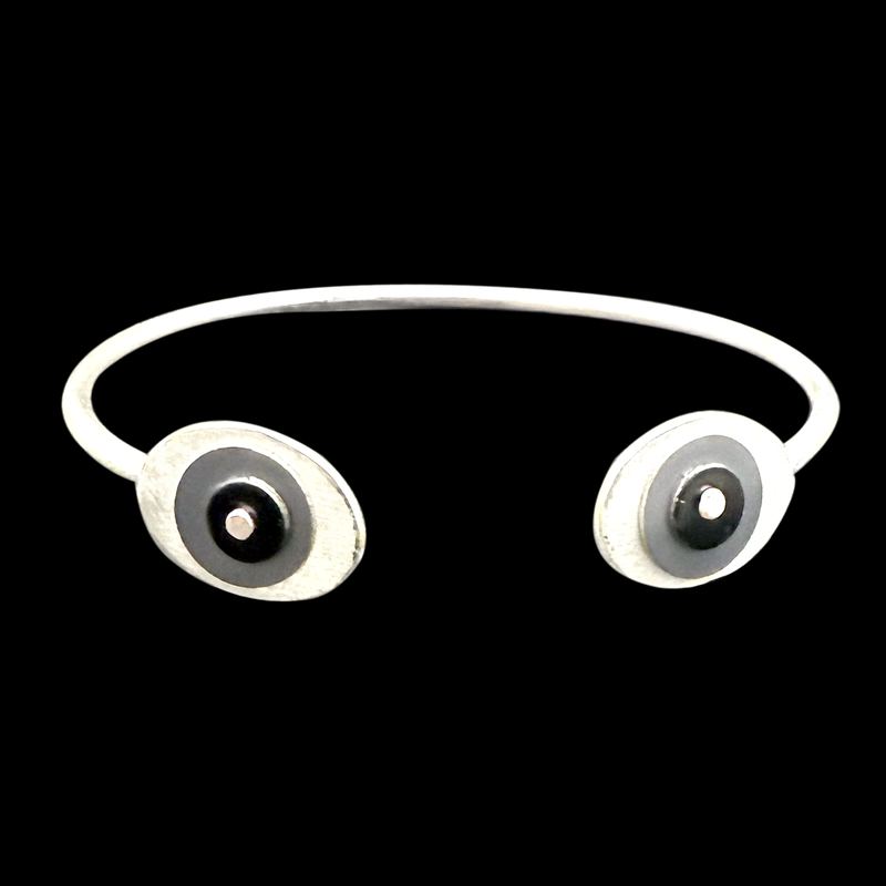 LOS OJOS (EVIL EYES) BANGLE CUFF