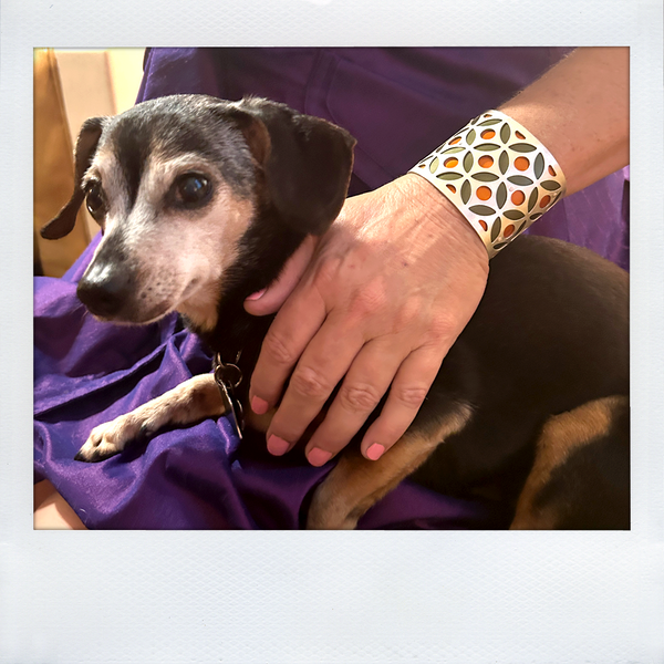 BULLSEYE CUFF TWO-TONE LARGE