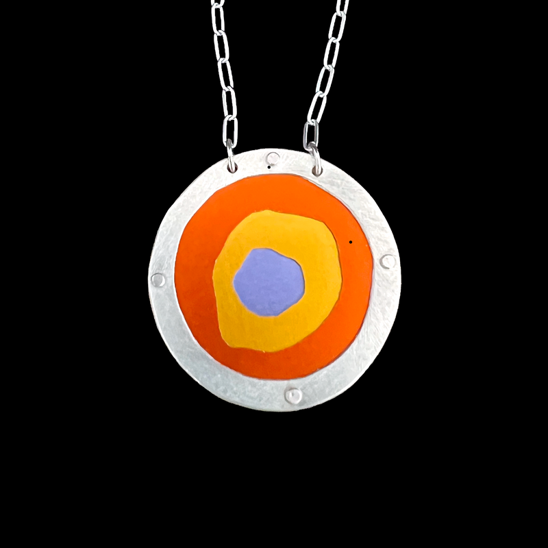 ORBIT NECKLACE LARGE 1.5"