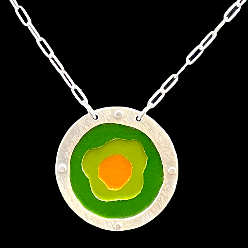 ORBIT NECKLACE LARGE 1.5"