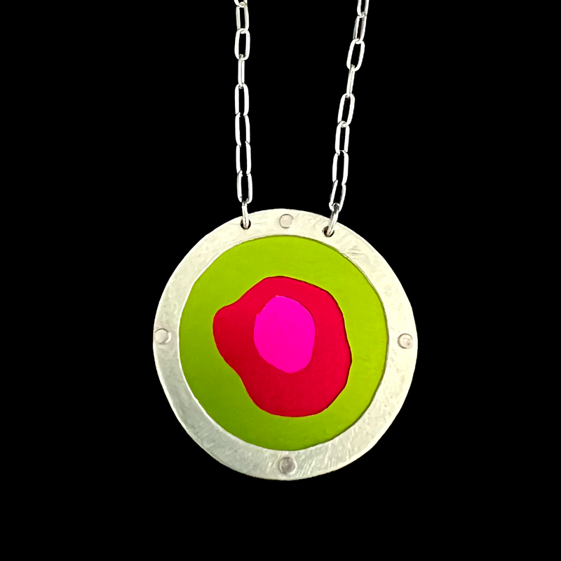 ORBIT NECKLACE LARGE 1.5"