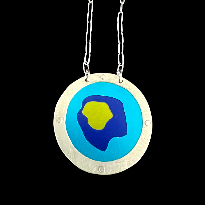 ORBIT NECKLACE LARGE 1.5"
