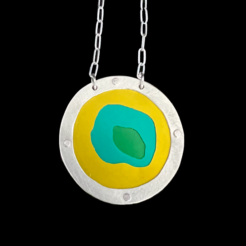 ORBIT NECKLACE LARGE 1.5"
