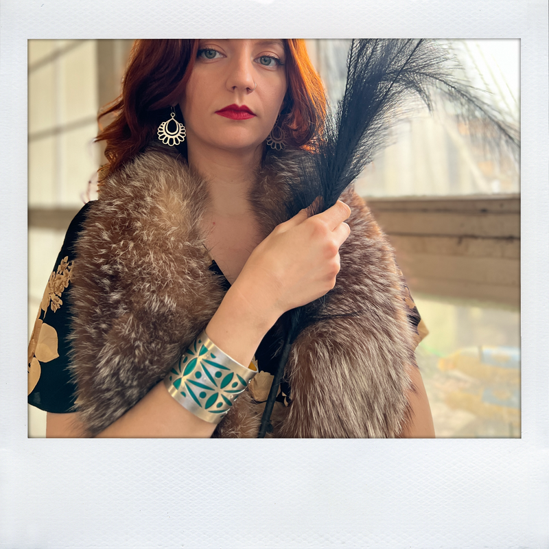 SPEAR CUFF TWO-TONE LARGE