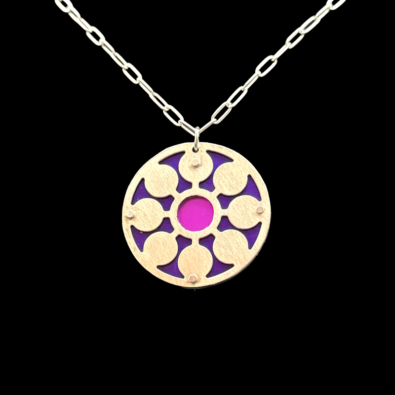 WHIPSMART NECKLACE - DAISY 1.25"