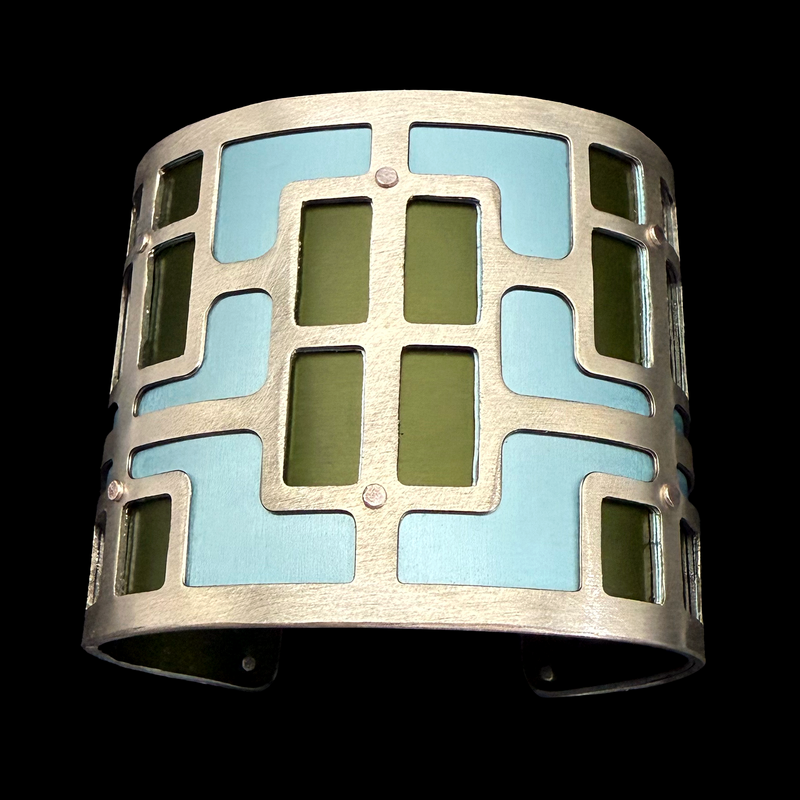 MID CENTURY CUFF TWO-TONE LARGE