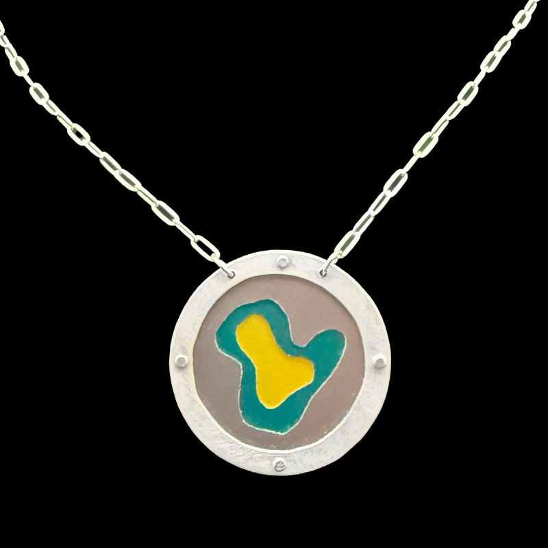 EVERLASTING GOBSTOPPER NECKLACE 3-Tone 1.5"