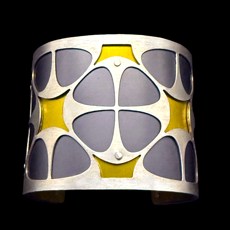 VIOLET CUFF TWO-TONE LARGE