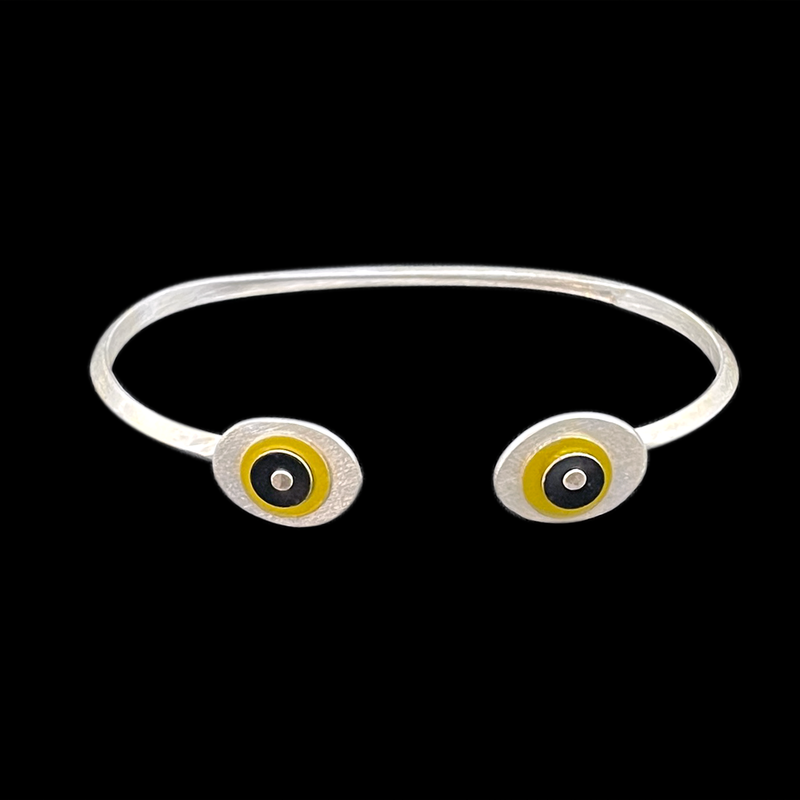 LOS OJOS BANGLE CUFF - SMALL/MEDIUM