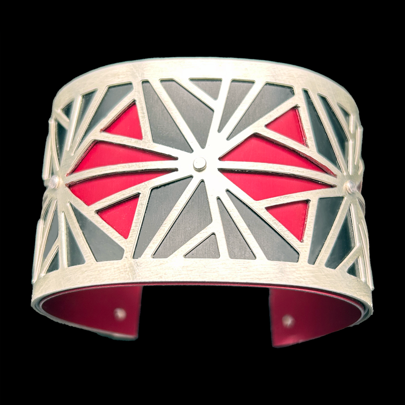 ORIGAMI CUFF TWO-TONE MEDIUM