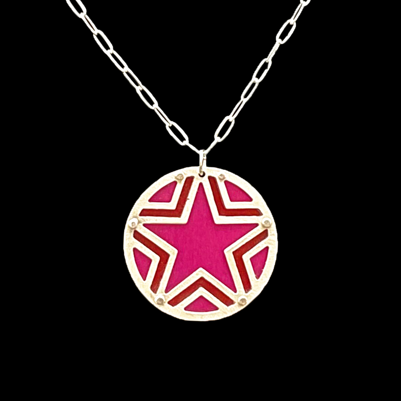 CHARM NECKLACES - SUPERSTAR 1.25"