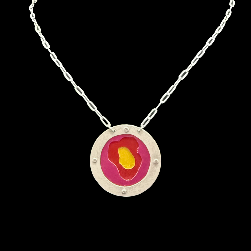 EVERLASTING GOBSTOPPER NECKLACE 1.25"