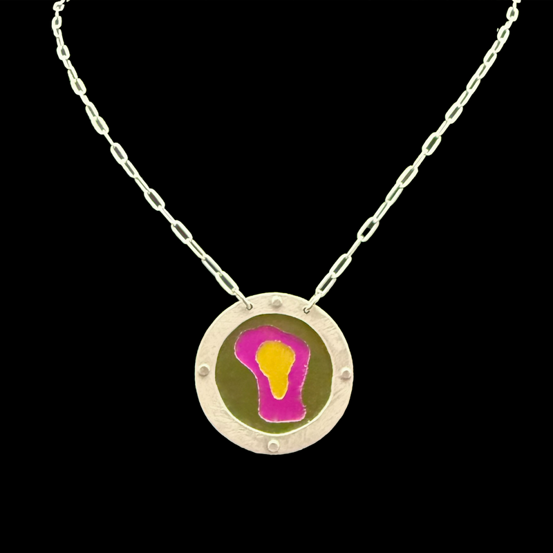 EVERLASTING GOBSTOPPER NECKLACE 1.25"