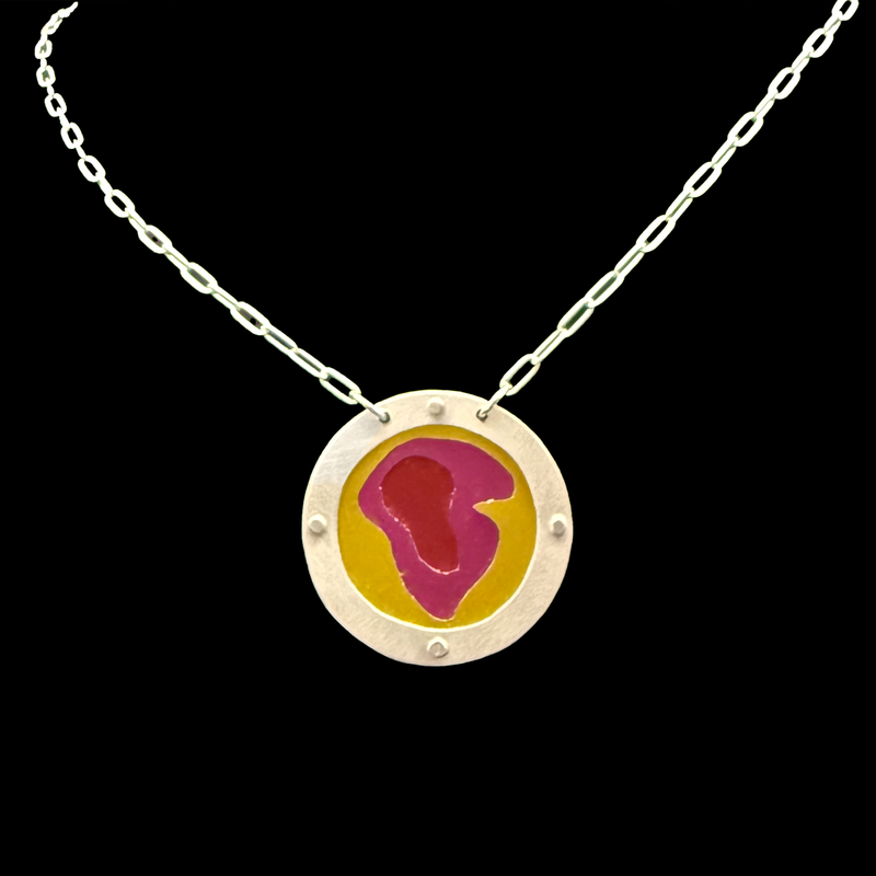 EVERLASTING GOBSTOPPER NECKLACE 1.25"