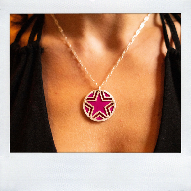 CHARM NECKLACES - SUPERSTAR 1.25"