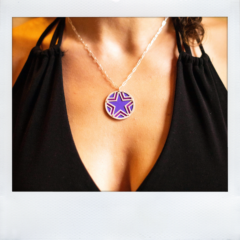 CHARM NECKLACES - SUPERSTAR 1.25"