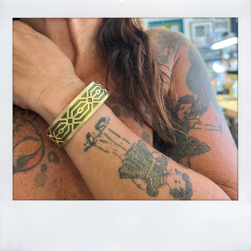 BRASS MALOCCHIO CUFF EXTRA SMALL
