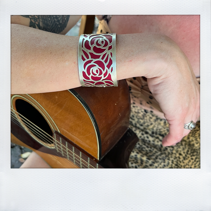 Medium Rose Garden Cuff