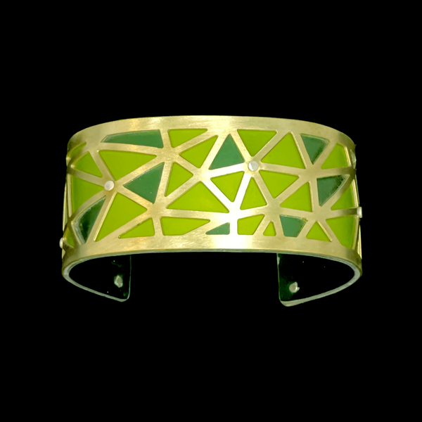 MIXED UP CUFF TWO-TONE SMALL BRASS