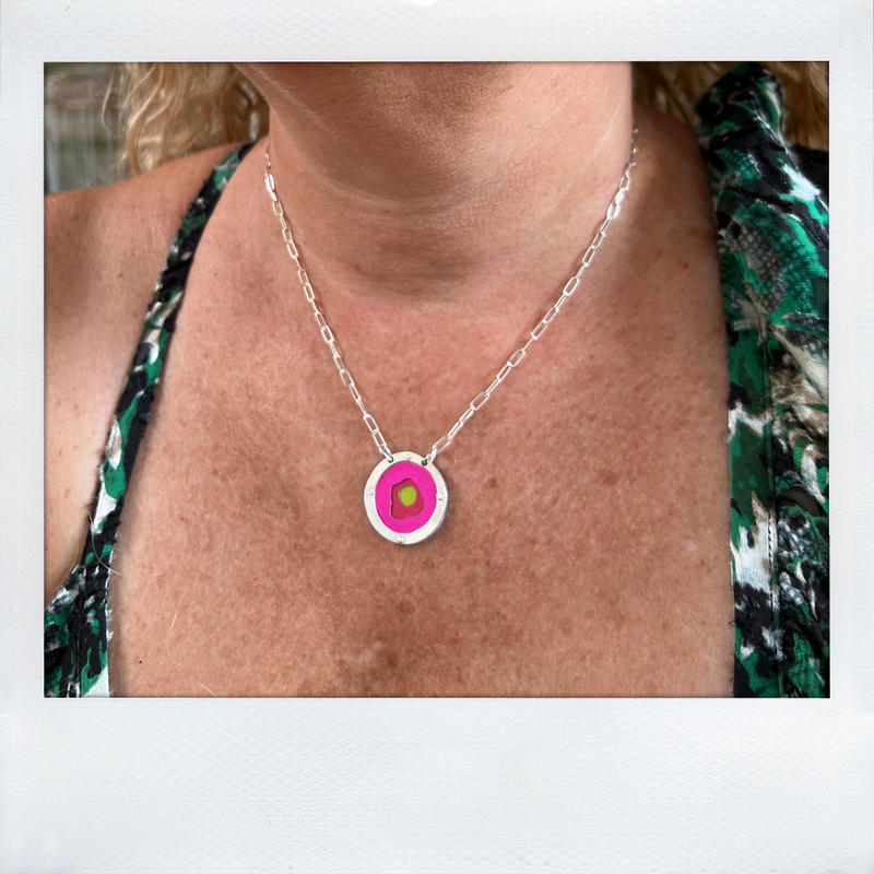 EVERLASTING GOBSTOPPER NECKLACE 1"