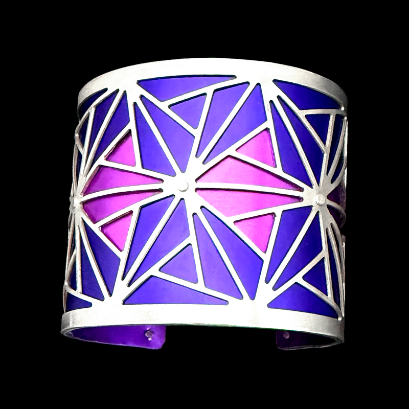 ORIGAMI CUFF TWO-TONE LARGE