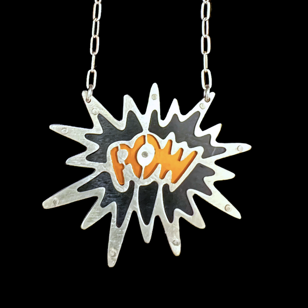 POW Two Tone Necklace