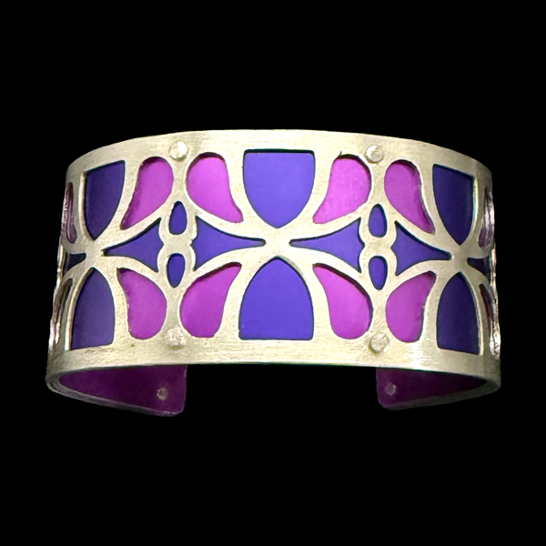 PETAL CUFF TWO-TONE SMALL