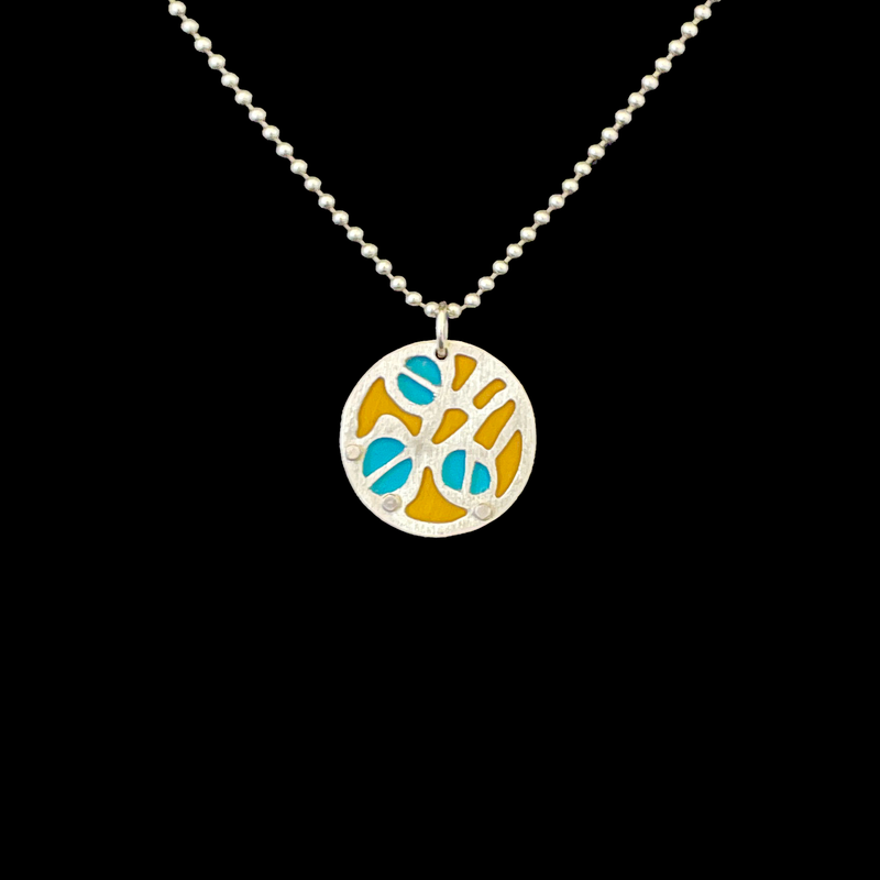 Necklace Charms Two Tone - Small