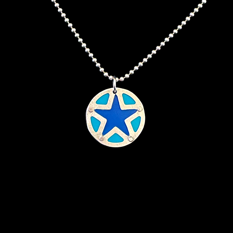 Necklace Charms Two Tone - Small