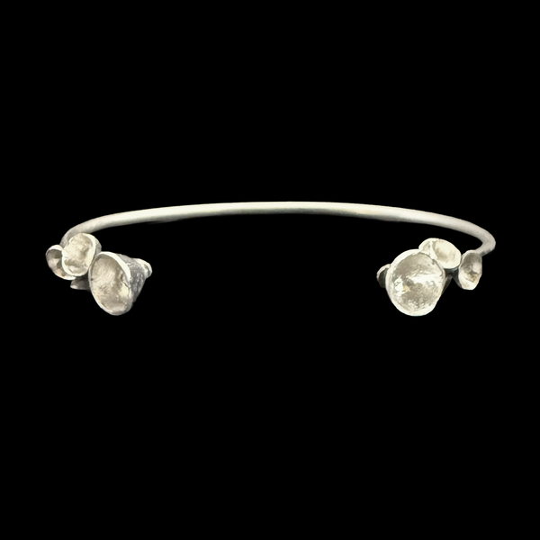 EVOLVED SEAPODS BANGLE - STERLING